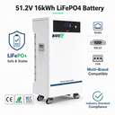 بطارية LiFePO4 أرضية 16 كيلوواط 314 أمبير 51.2 فولت - 1